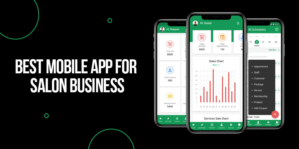 Mobile App for Salon Business