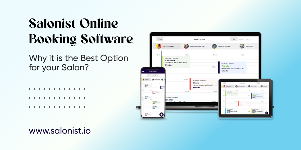 Salonist Online Booking Software