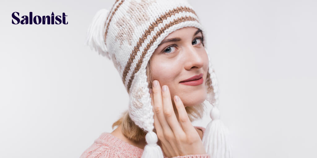 glowing skin in Winter