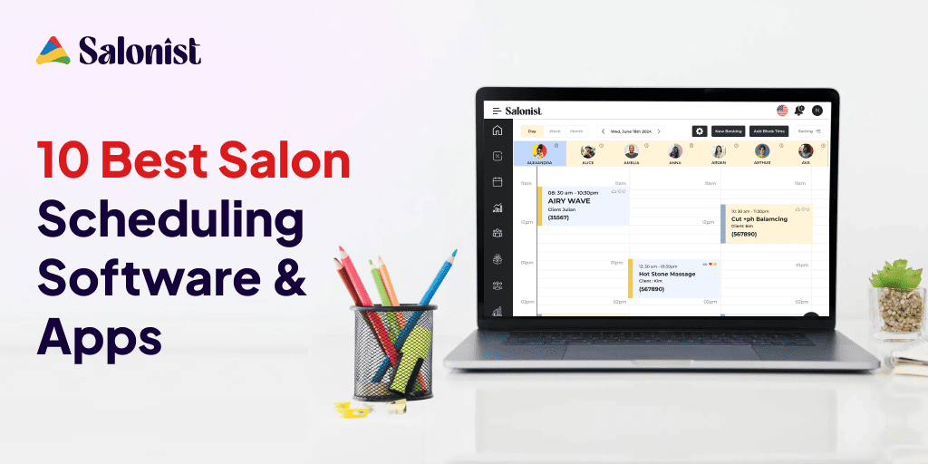 Compare the 10 best salon apps of 2026 side by side — pricing, features, pros and cons — and find the right fit for your salon, spa or solo studio.
