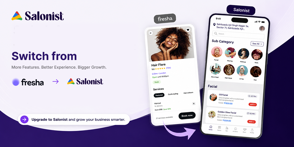 Switch From Fresha to Salonist